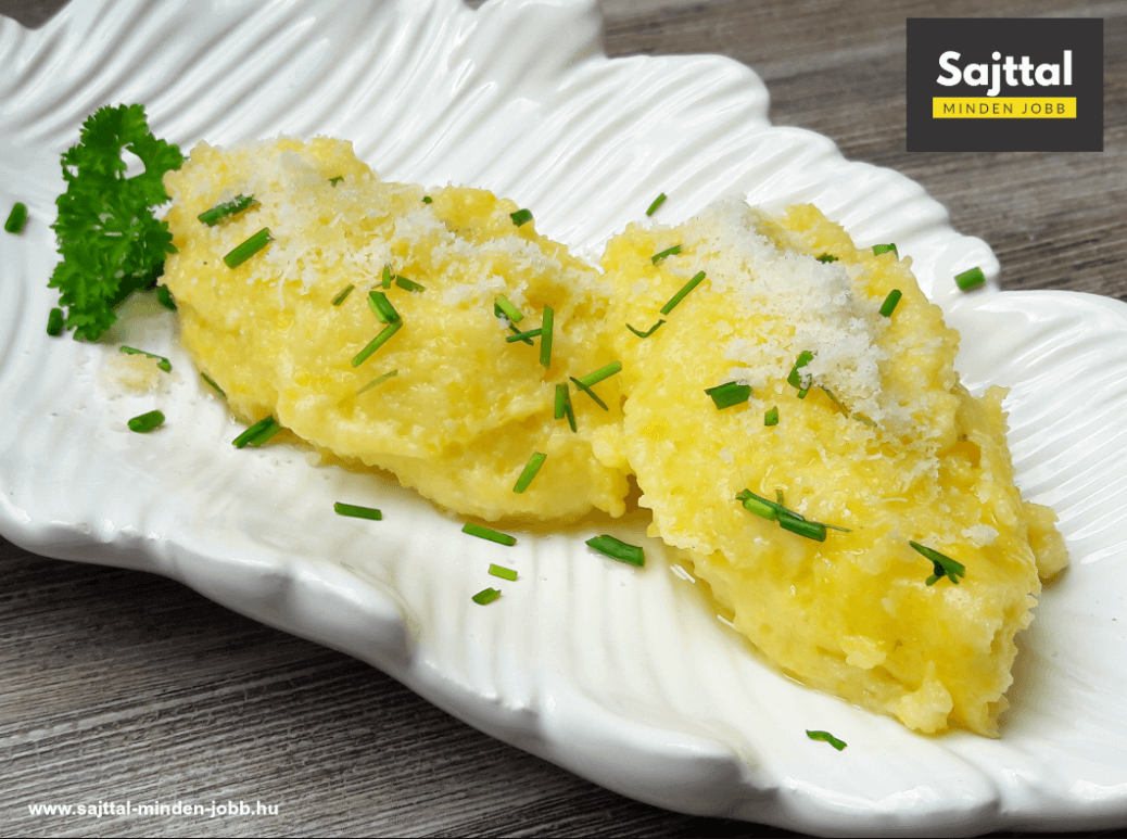 Sajttal minden jobb - krémes, imádnivalóan sajtos polenta