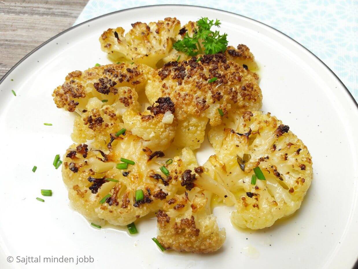 Parmezános pirított karfiol