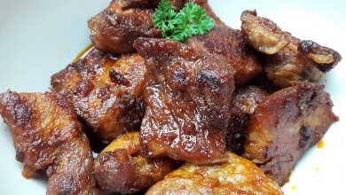 Vendégváró pecsenye sajtos cukkinis rizzsel